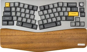 Keychron PR20 Wooden Palm Rest für Keychron Q8, V8, Handballenauflage (Tastatur), braun