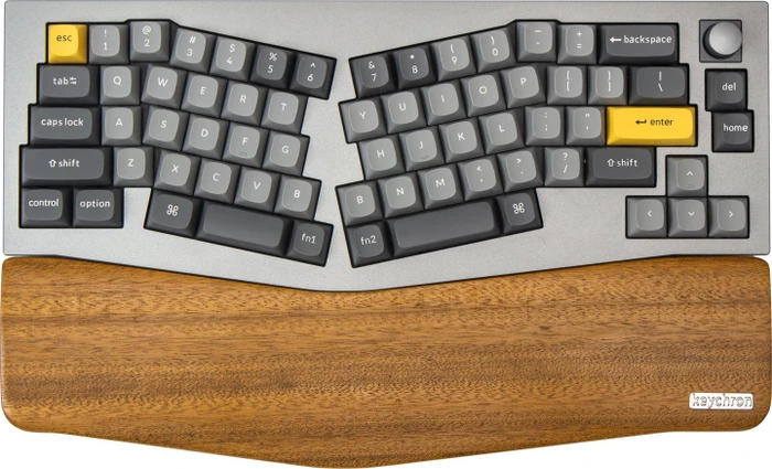 Keychron PR20 Wooden Palm Rest für Keychron Q8, V8, Handballenauflage (Tastatur), braun