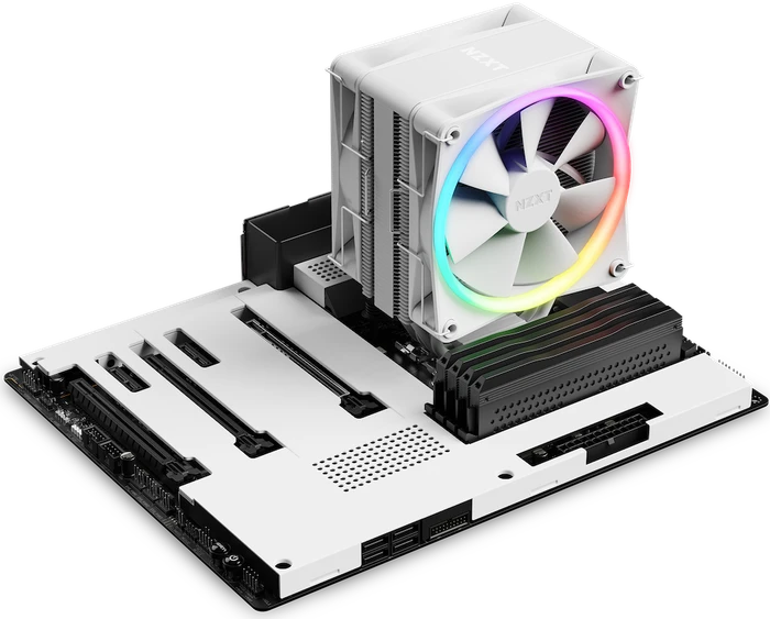 NZXT T120 RGB, weiß