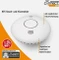 Brennenstuhl Connect WiFi Rauch- und Hitzewarnmelder WRHM01 weiß, Funk-Brandmelder Vorschaubild