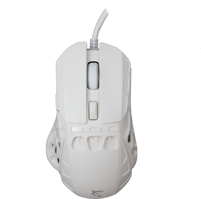 White Shark Ector White Gaming Mouse, weiß, USB