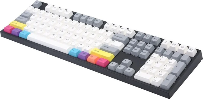 Varmilo VEA108, CMYK, LEDs weiß, MX SILENT RED, USB, US