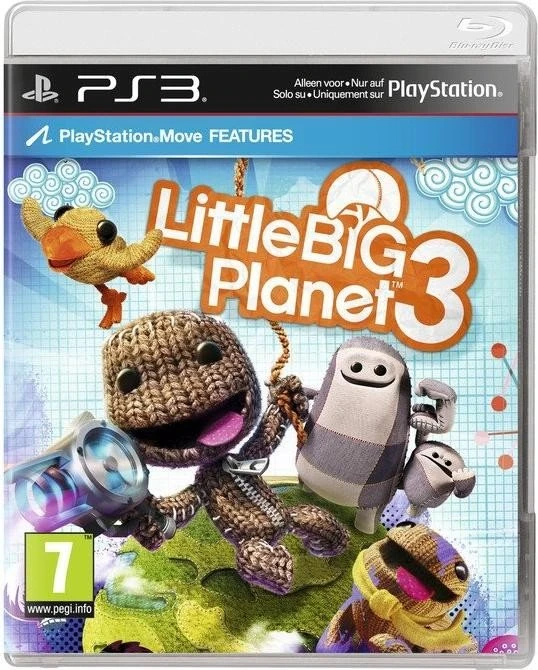 Sony PlayStation 3 Super Slim - 12GB Little Big Planet 3 Bundle schwarz