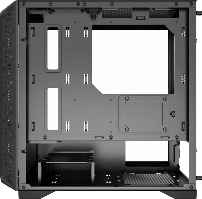 Gembird Fornax MK200 Black, Glasfenster
