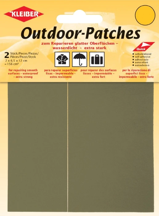 Kleiber Outdoor Patches Reparatur-Flicken beige