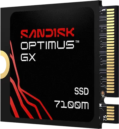 SanDisk Optimus GX 7100M 2TB, M.2 2230 / M-Key / PCIe 4.0 x4