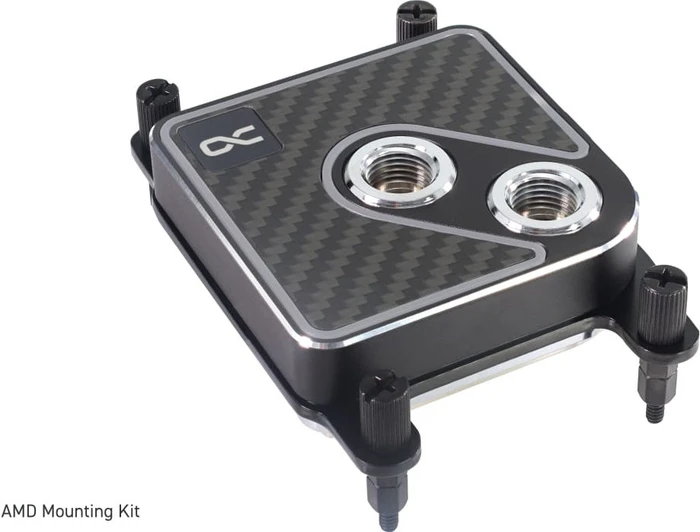 Alphacool Core 1 Aurora Carbon, Messing/Carbon