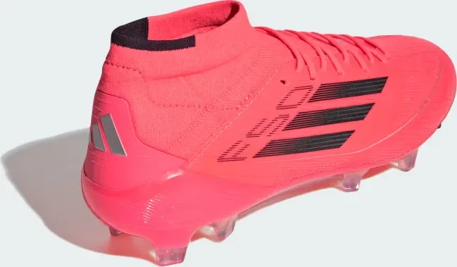 adidas F50 Elite Mid-Cut FG turbo/aurora black/platinum metallic (Damen)
