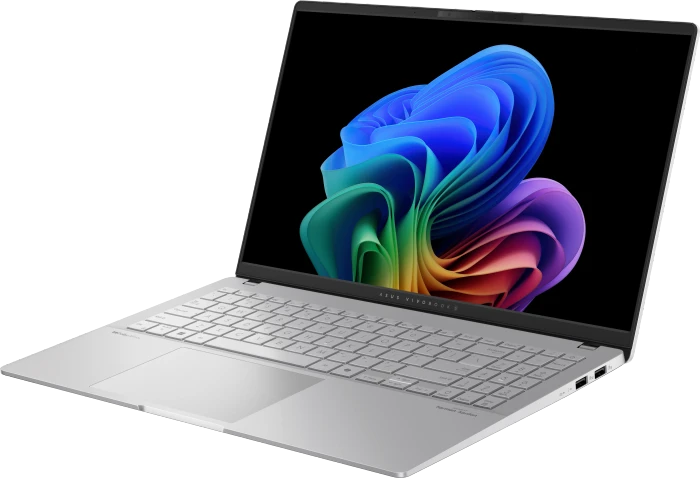 ASUS VivoBook S 15 S5507QA-MA012W, Cool Silver, Snapdragon X Plus - X1P-42-100, 16GB RAM, 512GB SSD, DE