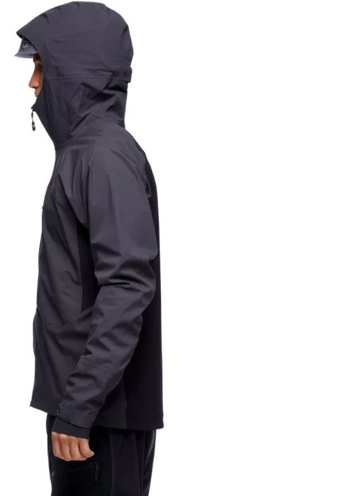 Black Diamond Dawn Patrol Hybrid Shell Funktionsjacke carbon (Herren)