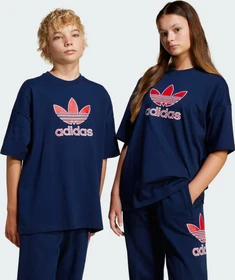 adidas Oversize Trefoil T-Shirt kurzarm night indigo (Junior)