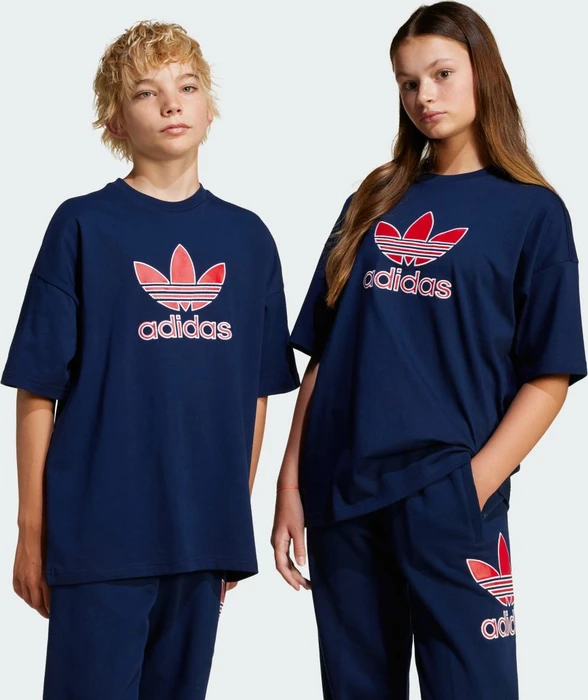 adidas Oversize Trefoil T-Shirt kurzarm night indigo (Junior)