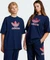 adidas Oversize Trefoil T-Shirt kurzarm night indigo (Junior) Vorschaubild