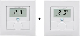 eQ-3 Homematic IP Funk-Wandthermostat (Rev. 2), 2er-Pack
