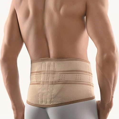 Bort Medical StabiloBasic Rückenbandage mit Pelotte Größe 2 beige, 1 Stück