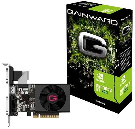 Gainward GeForce GT 720, 1GB DDR3, VGA, DVI, HDMI