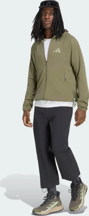 adidas Terrex Xperior Climawarm+ Ventknit Funktionsjacke olive strata (Herren)