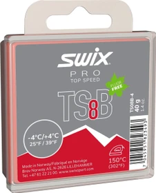 Swix TS8 black 40g Wachs rot