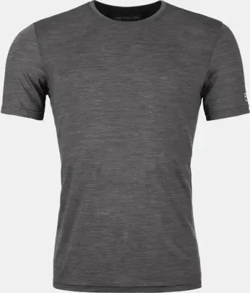 Ortovox 120 Cool Tec Clean Funktionsshirt kurzarm black raven blend (Herren)