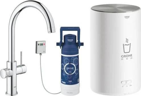 Grohe Red Duo C-Auslauf Set M chrom