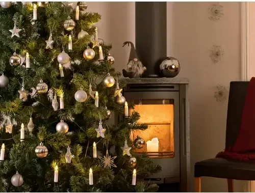 Konstsmide Baumkette Topbirnen Lichterkette LED 35x E10