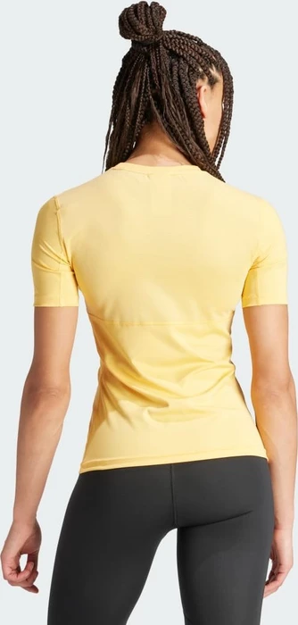 adidas Techfit Training Kompressionsshirt kurzarm semi spark/white (Damen)