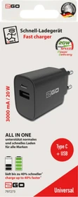 2GO Charger 240V ALL IN ONE 20W schwarz