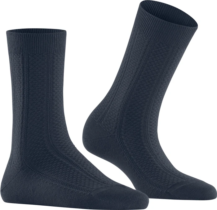 Falke Needlepoint Socken space blue (Damen)