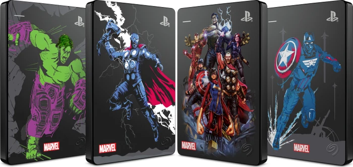 Seagate Game Drive for PlayStation - Marvel Avengers Limited Edition, 2TB, Hulk, USB 3.0 Micro-B