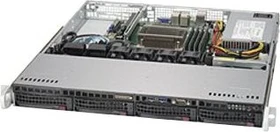 Supermicro SuperChassis 813MFTQC-350CB, grau/schwarz, 1HE