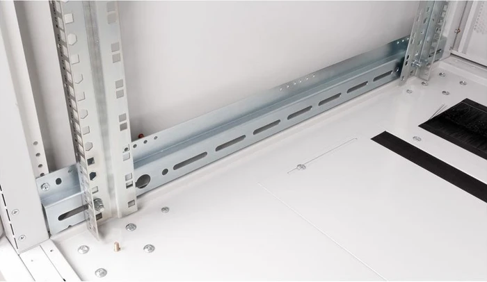 Roline / Secomp Pro Serie 19" Serverschrank 26HE, montiert, Glastür, IP20, RAL 7035, 1000mm tief