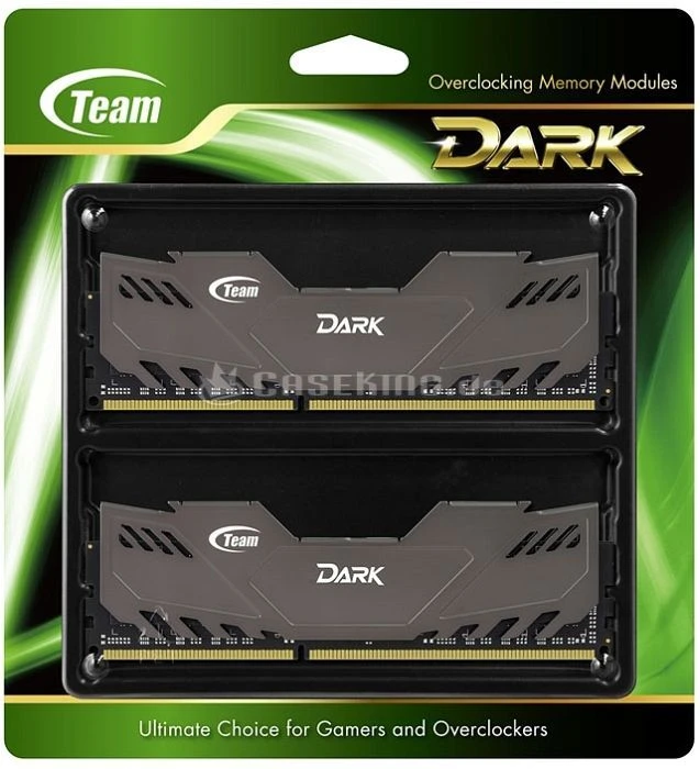 TeamGroup Dark grau UDIMM 8GB Kit, DDR3-1600, CL9-9-9-24