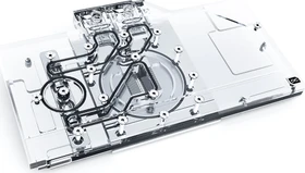 Alphacool Eisblock Aurora Acryl GPX-N RTX 3070 Gaming X Trio mit Backplate