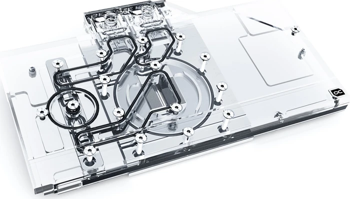 Alphacool Eisblock Aurora Acryl GPX-N RTX 3070 Gaming X Trio mit Backplate