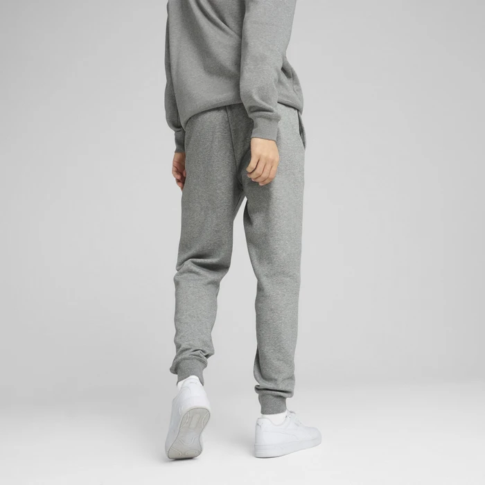 Puma Essentials No. 1 Logo Fleece Trainingshose lang medium grey heather (Herren)