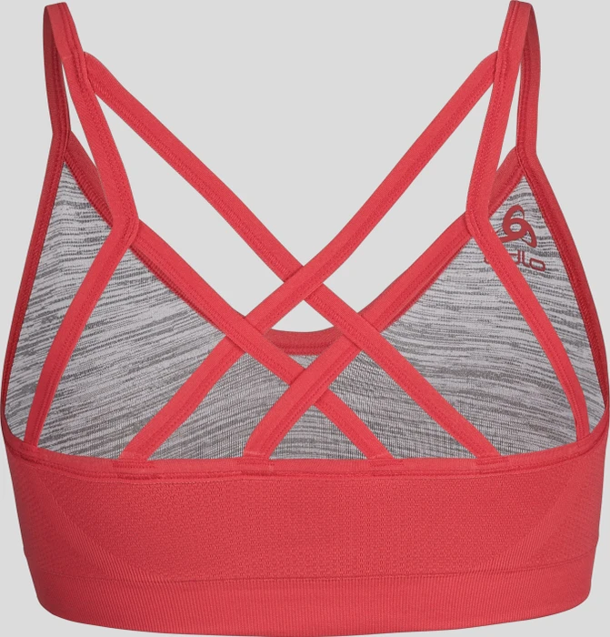 Odlo Seamless Soft Sport-BH cayenne/grey melange (Damen)