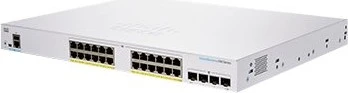 Cisco Business 250 Rackmount Gigabit Smart Switch, 24x RJ-45, 4x SFP, 100W PoE+