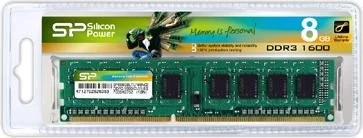 Silicon Power UDIMM 8GB, DDR3-1600, CL11