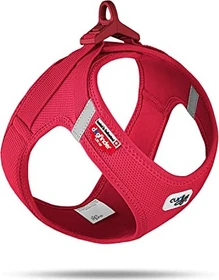 curli Vest Harness Schnalle Air-Mesh, XXS, rot