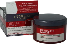 L'Oréal Revitalift Laser X3 Anti-Age Glykol Peeling Pads, 30 Stück
