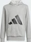 adidas Essentials Hoodie medium grey heather/black (Junior) Vorschaubild