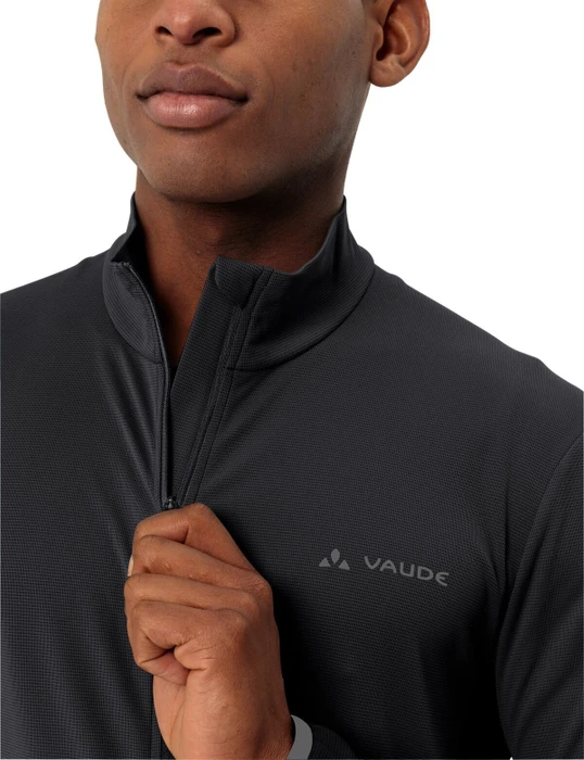 Vaude Matera II FZ Trikot langarm schwarz (Herren)