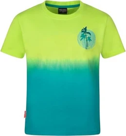 Trollkids Yttersand Beach Funktionsshirt kurzarm wild lime/sea green (Junior)