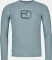 Ortovox 150 Cool Mountain Silhouette Funktionsshirt langarm glacier grey (Herren) Vorschaubild