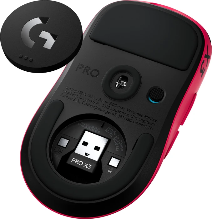 Logitech G Pro X3 Superstrike Lightspeed, Magenta Eclipse, USB
