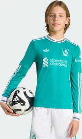 adidas Liverpool FC 2025/2026 Ausweichtrikot langarm (Junior)