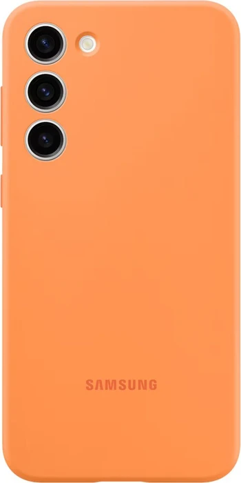 Samsung Silicone Case für Galaxy S23+ orange