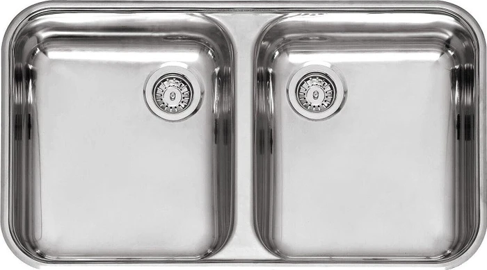 Reginox L18 35D40 (L) KGKG CC Doppelspüle edelstahl