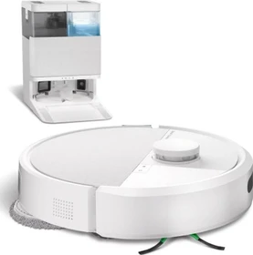 iRobot Roomba Plus 405 Combo + AutoWash Dock Saug-/Wischroboter weiß inkl. Absaug-/Reinigungsstation
