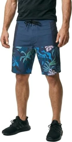 Quiksilver Highline Arch 19" Badeshorts vintage indigo division/blueweed (Herren)